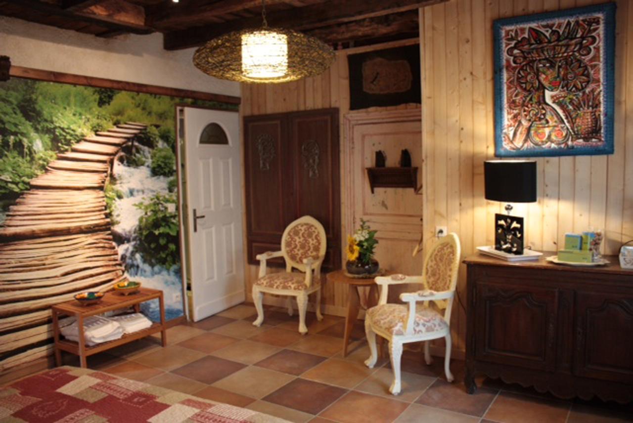 Le Clos Mandalou Bed & Breakfast Saint-Pompont Rom bilde